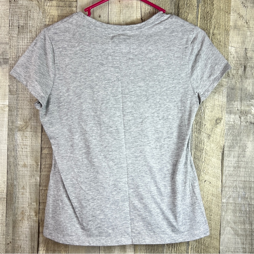 Champion C9 Small Duo Dry Athletic Short Sleeve Crewneck Gray T-Shirt - Picture 2 of 5